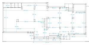 Plan technique 2D magasin