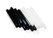 Bobines P.TEX Chatex noir et incolore Ø130x65x3mm