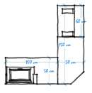 Plan technique caisse de face