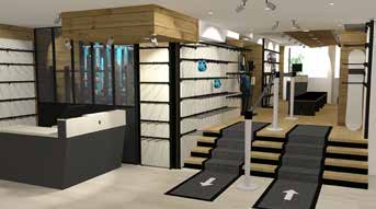 Vue 3D magasin entrée dynamique