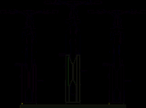 Supports vélos en configuration modulaire