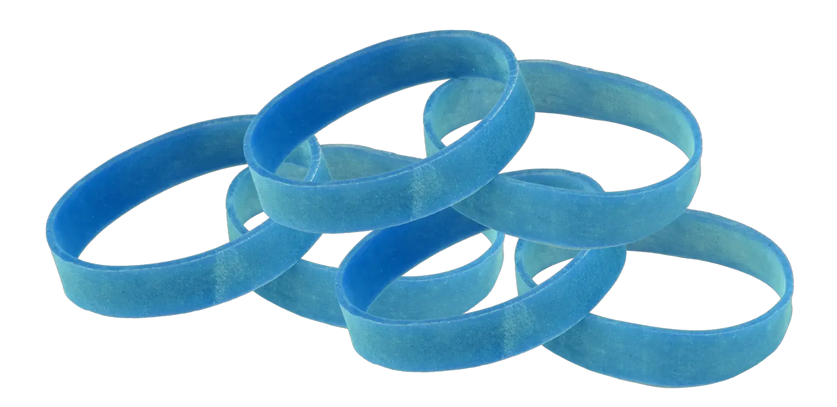 Élastiques bleus