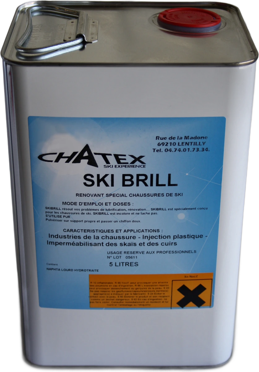 RENOVATEUR PEU SILICONÉ 5 Litres SKIBRILL SKI/CHAUSSURE