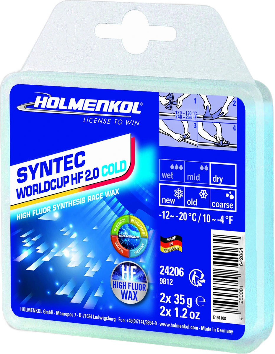 SYNTEC WORLDCUP HF COLD 2x35g disponible jusqu'à épuisement du stock